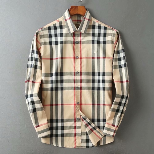 Burberry Shirts Long Sleeved For Men #1192201