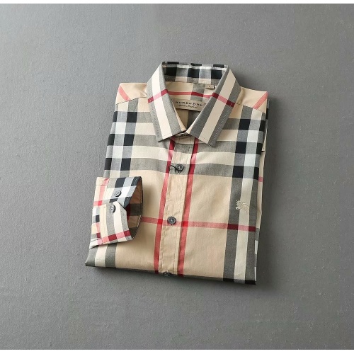 Replica Burberry Shirts Long Sleeved For Men #1192201 $40.00 USD for Wholesale
