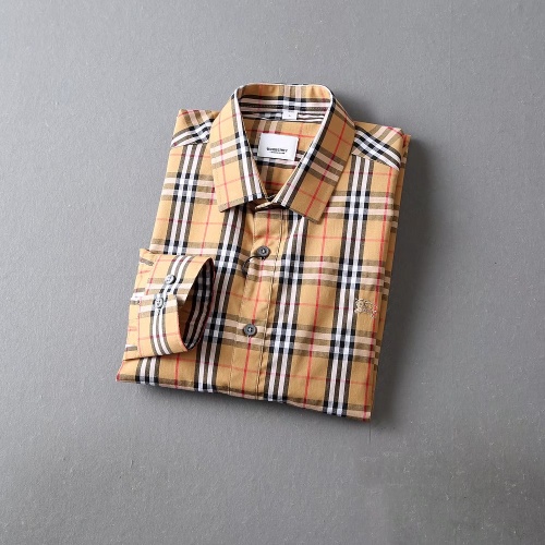 Replica Burberry Shirts Long Sleeved For Men #1192204 $38.00 USD for Wholesale
