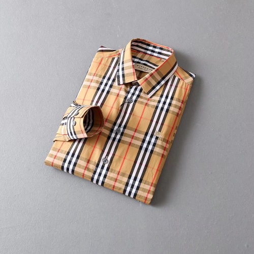 Replica Burberry Shirts Long Sleeved For Men #1192205 $40.00 USD for Wholesale