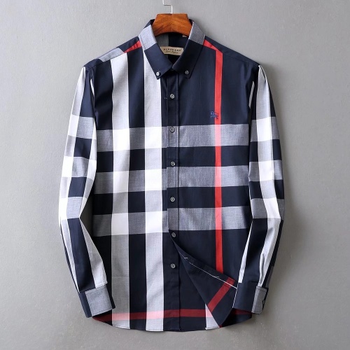 Burberry Shirts Long Sleeved For Men #1192213 $38.00 USD, Wholesale Replica Burberry Shirts