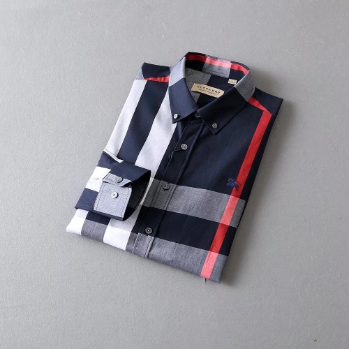 Replica Burberry Shirts Long Sleeved For Men #1192213 $38.00 USD for Wholesale