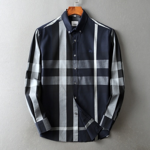 Burberry Shirts Long Sleeved For Men #1192214 $38.00 USD, Wholesale Replica Burberry Shirts