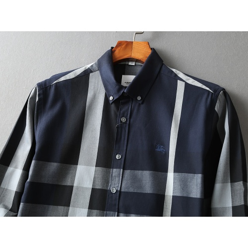 Replica Burberry Shirts Long Sleeved For Men #1192214 $38.00 USD for Wholesale