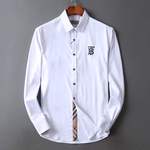 Burberry Shirts Long Sleeved For Men #1192219 $40.00 USD, Wholesale Replica Burberry Shirts