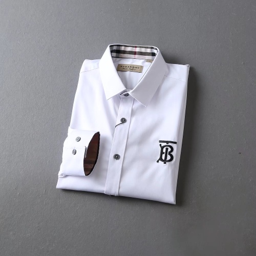 Replica Burberry Shirts Long Sleeved For Men #1192219 $40.00 USD for Wholesale