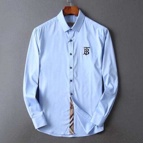 Burberry Shirts Long Sleeved For Men #1192220 $40.00 USD, Wholesale Replica Burberry Shirts