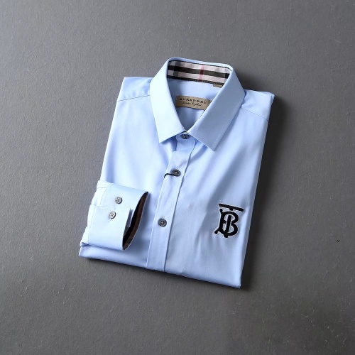 Replica Burberry Shirts Long Sleeved For Men #1192220 $40.00 USD for Wholesale