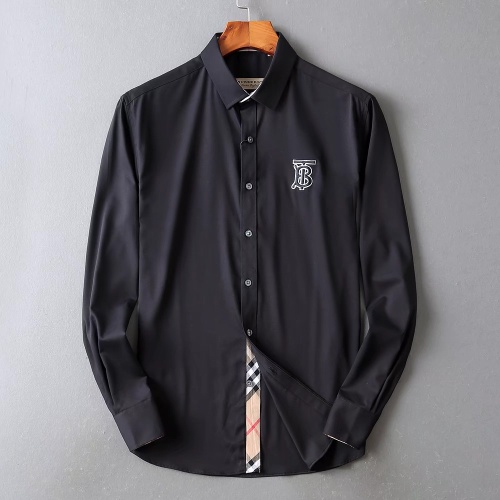 Burberry Shirts Long Sleeved For Men #1192222 $40.00 USD, Wholesale Replica Burberry Shirts