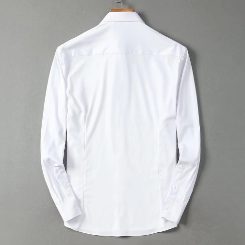 Replica Hermes Shirts Long Sleeved For Men #1192226 $42.00 USD for Wholesale
