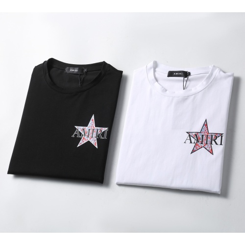 Replica Amiri T-Shirts Short Sleeved For Men #1192228 $25.00 USD for Wholesale