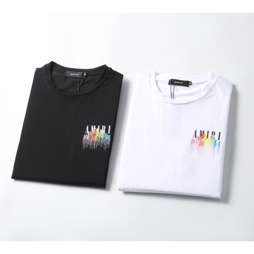 Replica Amiri T-Shirts Short Sleeved For Men #1192231 $25.00 USD for Wholesale