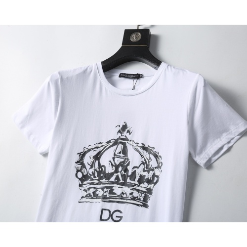 Replica Dolce & Gabbana D&G T-Shirts Short Sleeved For Men #1192241 $25.00 USD for Wholesale