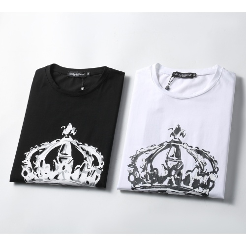 Replica Dolce & Gabbana D&G T-Shirts Short Sleeved For Men #1192242 $25.00 USD for Wholesale