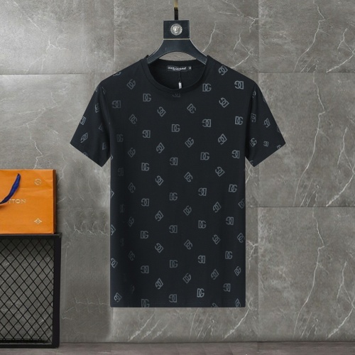 Dolce &amp; Gabbana D&amp;G T-Shirts Short Sleeved For Men #1192244 $25.00 USD, Wholesale Replica Dolce &amp; Gabbana D&amp;G T-Shirts