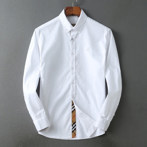 Burberry Shirts Long Sleeved For Men #1192247 $39.00 USD, Wholesale Replica Burberry Shirts