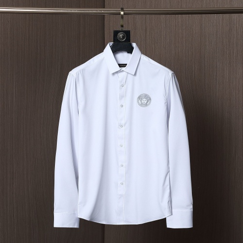 Versace Shirts Long Sleeved For Men #1192250 $40.00 USD, Wholesale Replica Versace Shirts