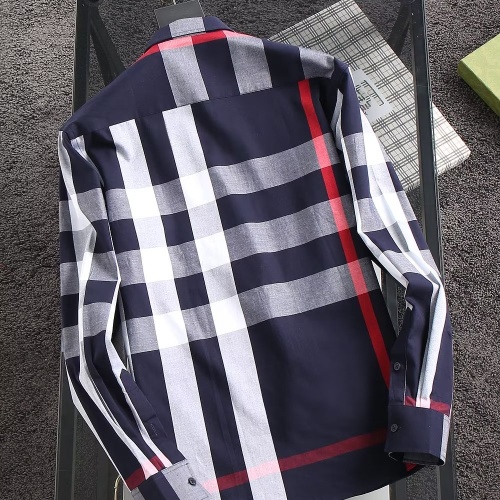 Replica Burberry Shirts Long Sleeved For Men #1192254 $39.00 USD for Wholesale