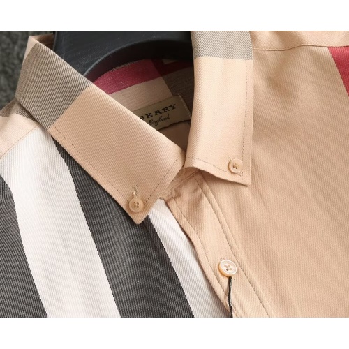 Replica Burberry Shirts Long Sleeved For Men #1192256 $38.00 USD for Wholesale