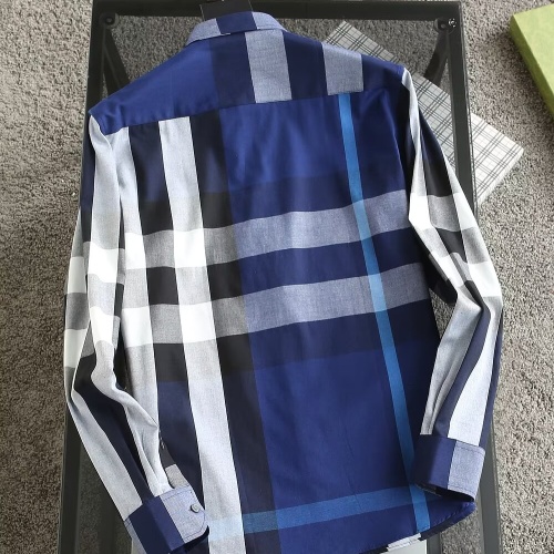 Replica Burberry Shirts Long Sleeved For Men #1192257 $38.00 USD for Wholesale
