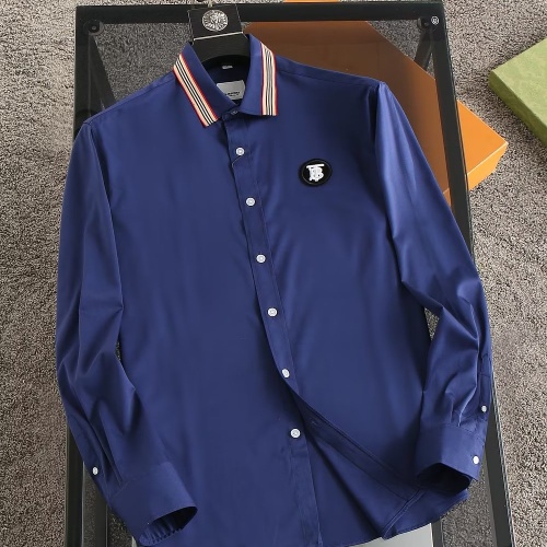 Burberry Shirts Long Sleeved For Men #1192262