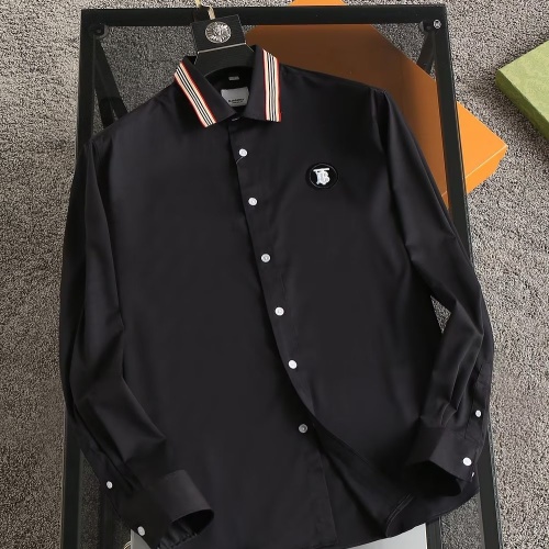 Burberry Shirts Long Sleeved For Men #1192263 $40.00 USD, Wholesale Replica Burberry Shirts