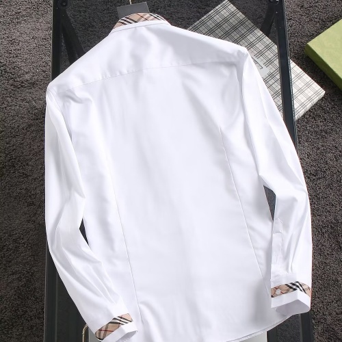 Replica Burberry Shirts Long Sleeved For Men #1192267 $40.00 USD for Wholesale