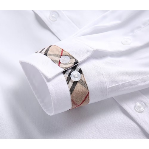 Replica Burberry Shirts Long Sleeved For Men #1192267 $40.00 USD for Wholesale