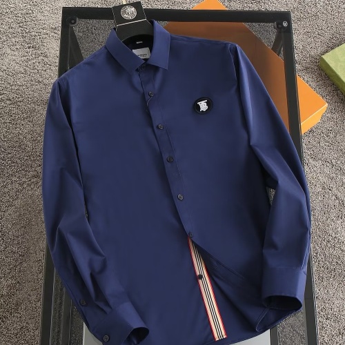 Burberry Shirts Long Sleeved For Men #1192271 $40.00 USD, Wholesale Replica Burberry Shirts