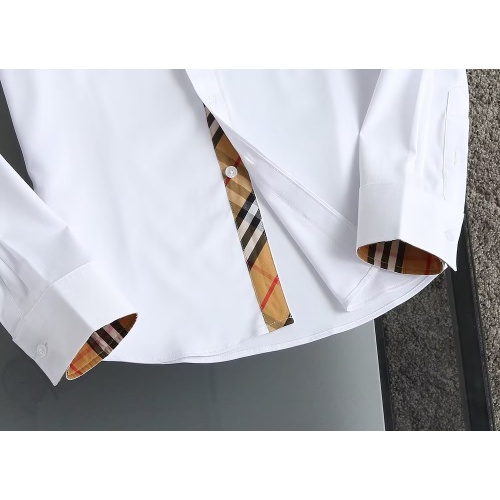 Replica Burberry Shirts Long Sleeved For Men #1192273 $40.00 USD for Wholesale