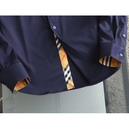Replica Burberry Shirts Long Sleeved For Men #1192276 $40.00 USD for Wholesale