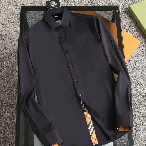 Burberry Shirts Long Sleeved For Men #1192277 $40.00 USD, Wholesale Replica Burberry Shirts
