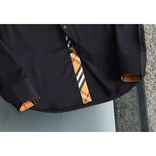 Replica Burberry Shirts Long Sleeved For Men #1192277 $40.00 USD for Wholesale