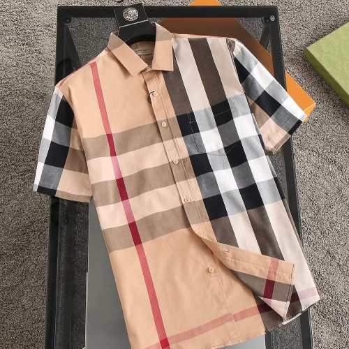 Burberry Shirts Short Sleeved For Men #1192280 $38.00 USD, Wholesale Replica Burberry Shirts