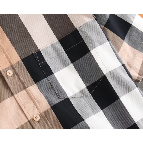 Replica Burberry Shirts Short Sleeved For Men #1192280 $38.00 USD for Wholesale