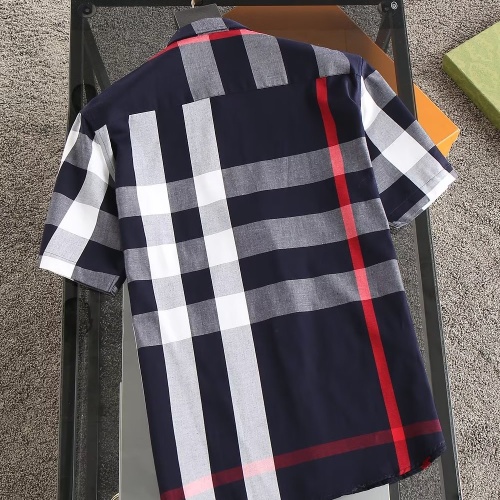 Replica Burberry Shirts Short Sleeved For Men #1192281 $38.00 USD for Wholesale
