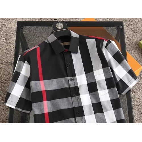 Replica Burberry Shirts Short Sleeved For Men #1192282 $38.00 USD for Wholesale