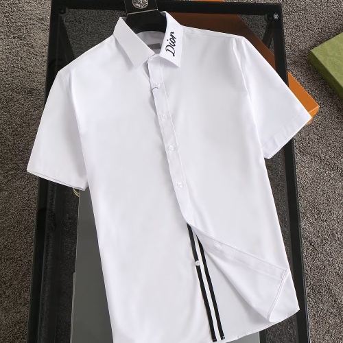 Christian Dior Shirts Short Sleeved For Men #1192285 $38.00 USD, Wholesale Replica Christian Dior Shirts