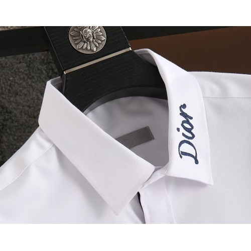 Replica Christian Dior Shirts Short Sleeved For Men #1192285 $38.00 USD for Wholesale