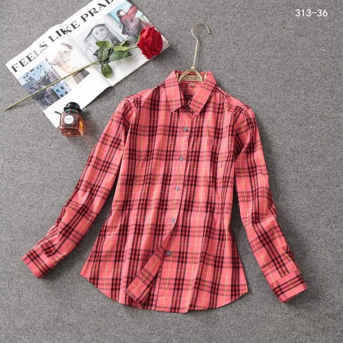Burberry Shirts Long Sleeved For Women #1192296