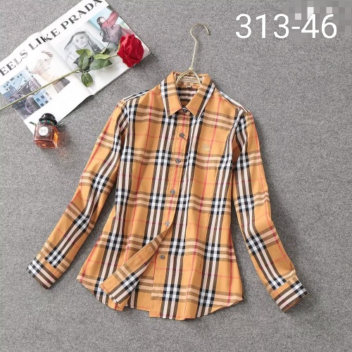 Burberry Shirts Long Sleeved For Women #1192297