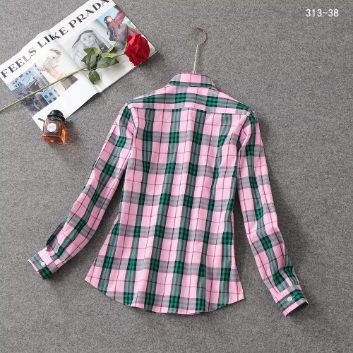 Replica Burberry Shirts Long Sleeved For Women #1192300 $38.00 USD for Wholesale
