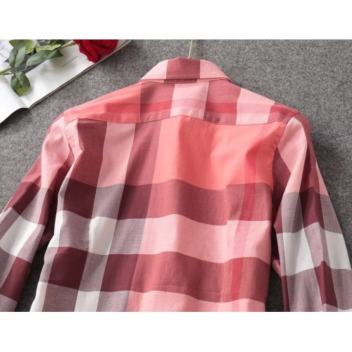 Replica Burberry Shirts Long Sleeved For Women #1192308 $38.00 USD for Wholesale