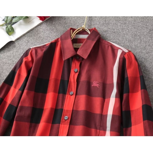 Replica Burberry Shirts Long Sleeved For Women #1192311 $38.00 USD for Wholesale