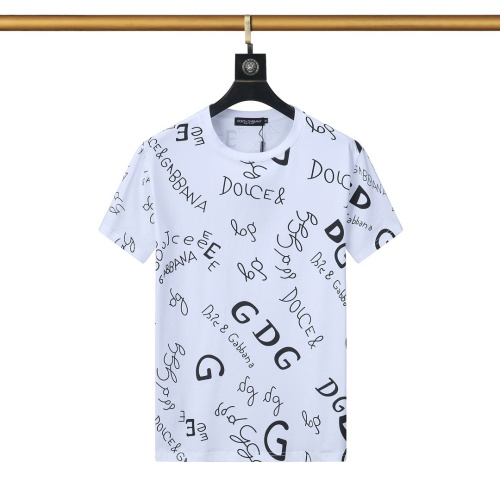 Dolce &amp; Gabbana D&amp;G T-Shirts Short Sleeved For Men #1192325 $25.00 USD, Wholesale Replica Dolce &amp; Gabbana D&amp;G T-Shirts