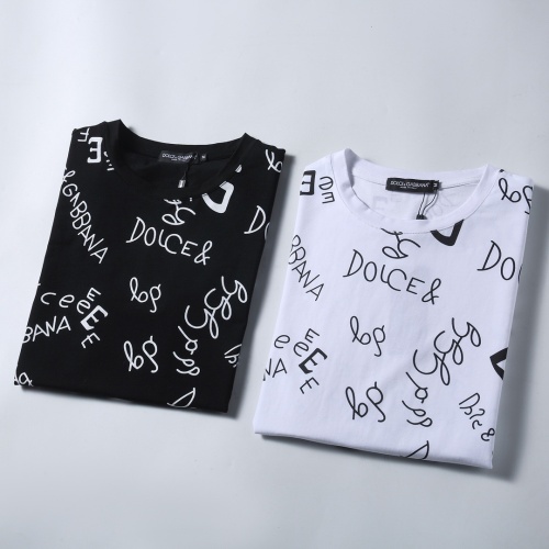 Replica Dolce & Gabbana D&G T-Shirts Short Sleeved For Men #1192325 $25.00 USD for Wholesale
