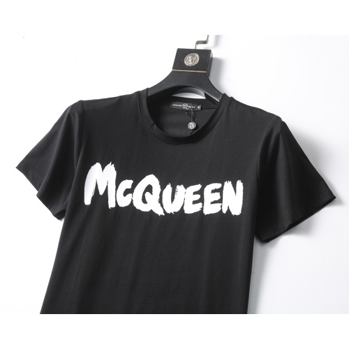 Replica Alexander McQueen T-shirts Short Sleeved For Men #1192346 $25.00 USD for Wholesale