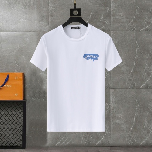 Off-White T-Shirts Short Sleeved For Men #1192347 $25.00 USD, Wholesale Replica Off-White T-Shirts