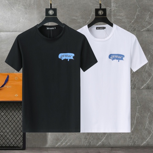 Replica Off-White T-Shirts Short Sleeved For Men #1192350 $25.00 USD for Wholesale