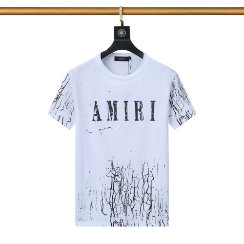 Amiri T-Shirts Short Sleeved For Men #1192358 $25.00 USD, Wholesale Replica Amiri T-Shirts